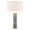 Lxry bordslampa grå/mässing/benvit 75 cm Lxry bordslampa grå/mässing/benvit 75 cm