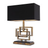Windolf bordslampa vintage mässing/svart 48 cm Windolf bordslampa vintage mässing/svart 48 cm