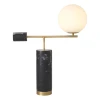 Xperience bordslampa svart/mässing/vit 62,5 cm