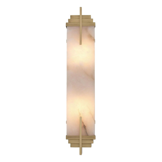Harman Wall Lamp Brass/White 51cm