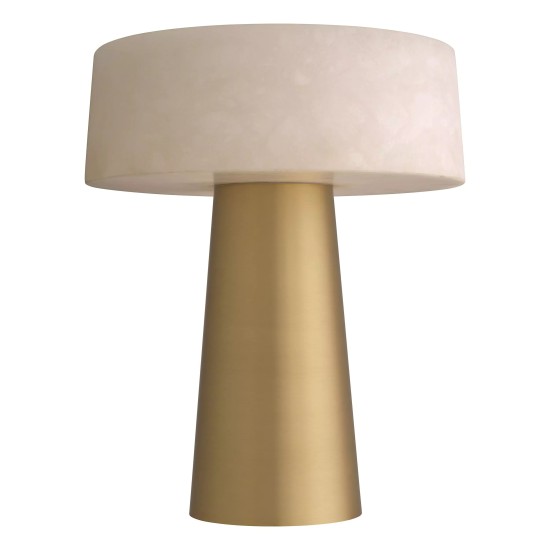 Cinco bordslampa mässing/vit 43 cm Cinco bordslampa mässing/vit 43 cm