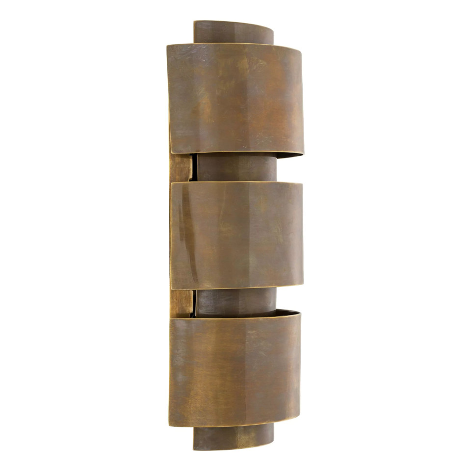 Manetti S Wall Lamp Brass 33cm Eichholtz Manetti S Wall Lamp Brass 33cm