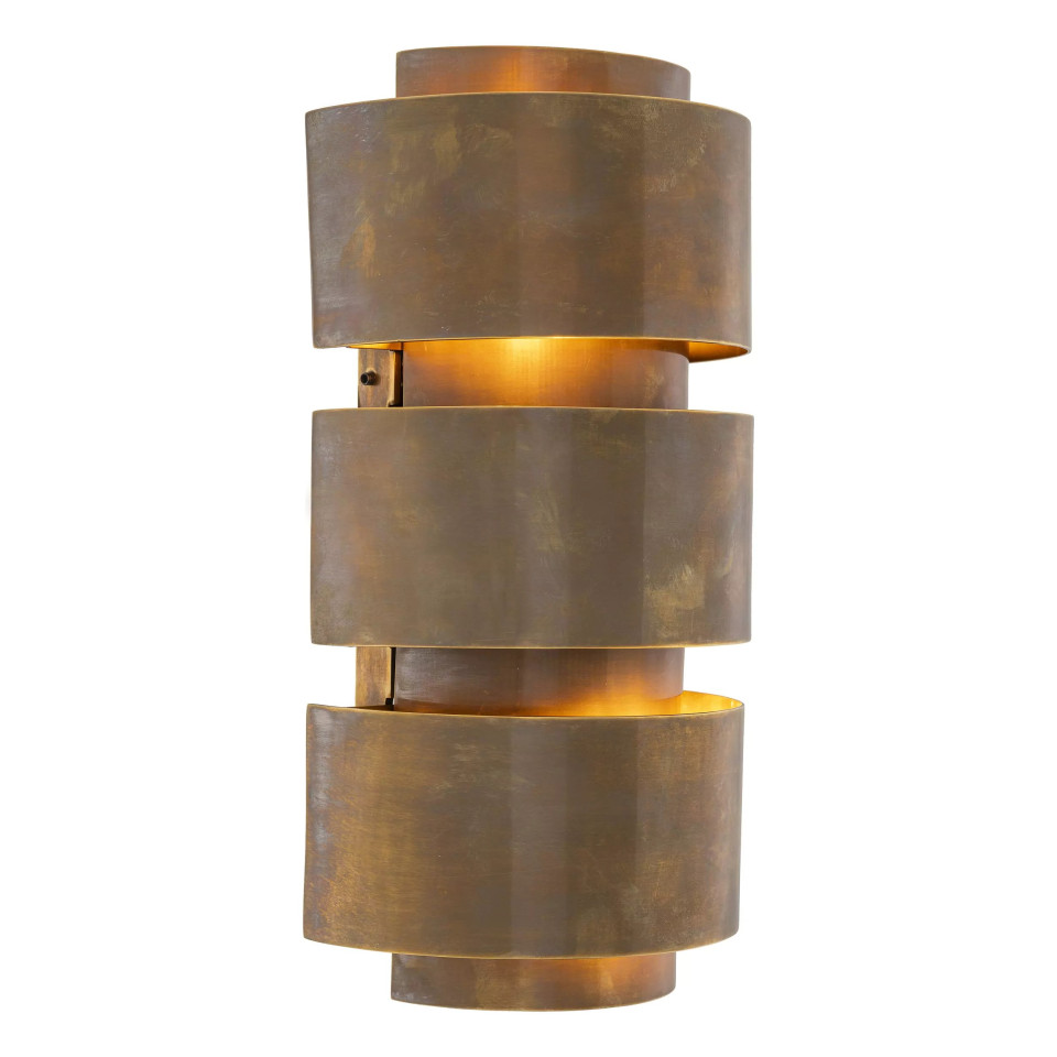 Manetti S Wall Lamp Brass 33cm Eichholtz Manetti S Wall Lamp Brass 33cm