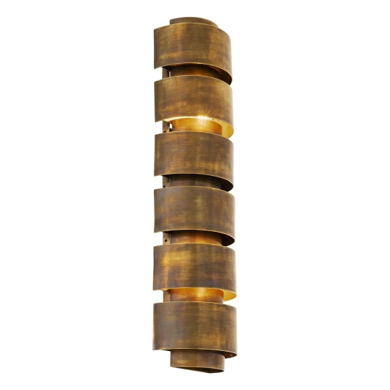 Manetti L vägglampa mässing 65 cm Manetti L vägglampa mässing 65 cm