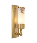 Valentine Wall Lamp Brass/White 38cm Eichholtz Valentine Wall Lamp Brass/White 38cm