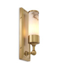 Valentine Wall Lamp Brass/White 38cm Eichholtz Valentine Wall Lamp Brass/White 38cm