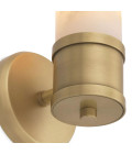Claridges Single vägglampa mässing/vit 29,5cm Eichholtz Claridges Single vägglampa mässing/vit 29,5cm
