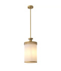 Fayence Ceiling Lamp Brass/White 28.5cm Eichholtz Fayence Ceiling Lamp Brass/White 28.5cm