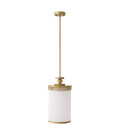 Fayence Ceiling Lamp Brass/White 28.5cm Eichholtz Fayence Ceiling Lamp Brass/White 28.5cm