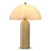 Lorenza bordslampa mässing/alabaster 58 cm