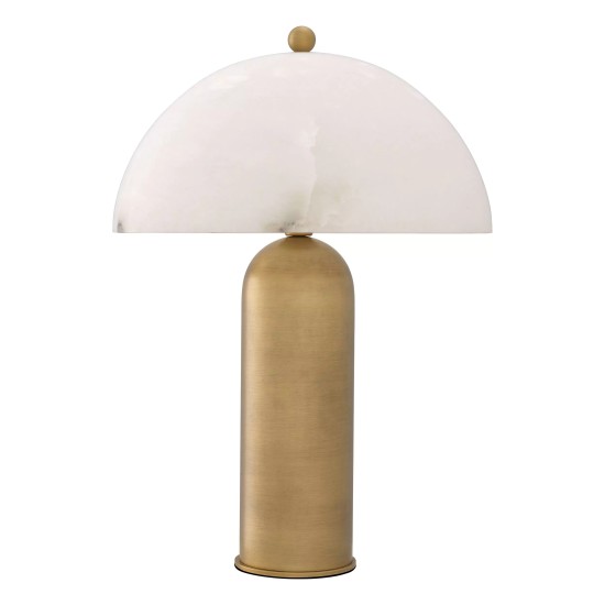 Lorenza Table Lamp Brass/Alabaster 58cm Lorenza Table Lamp Brass/Alabaster 58cm