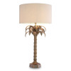 Desert Star Table Lamp Brass/Bouclé Fabric 106cm Desert Star Table Lamp Brass/Bouclé Fabric 106cm