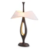 Gianfranco Table Lamp Gunmetal/Brass/White 63cm
