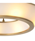 Ferette Ceiling Light Brass/White 61cm Eichholtz Ferette Ceiling Light Brass/White 61cm