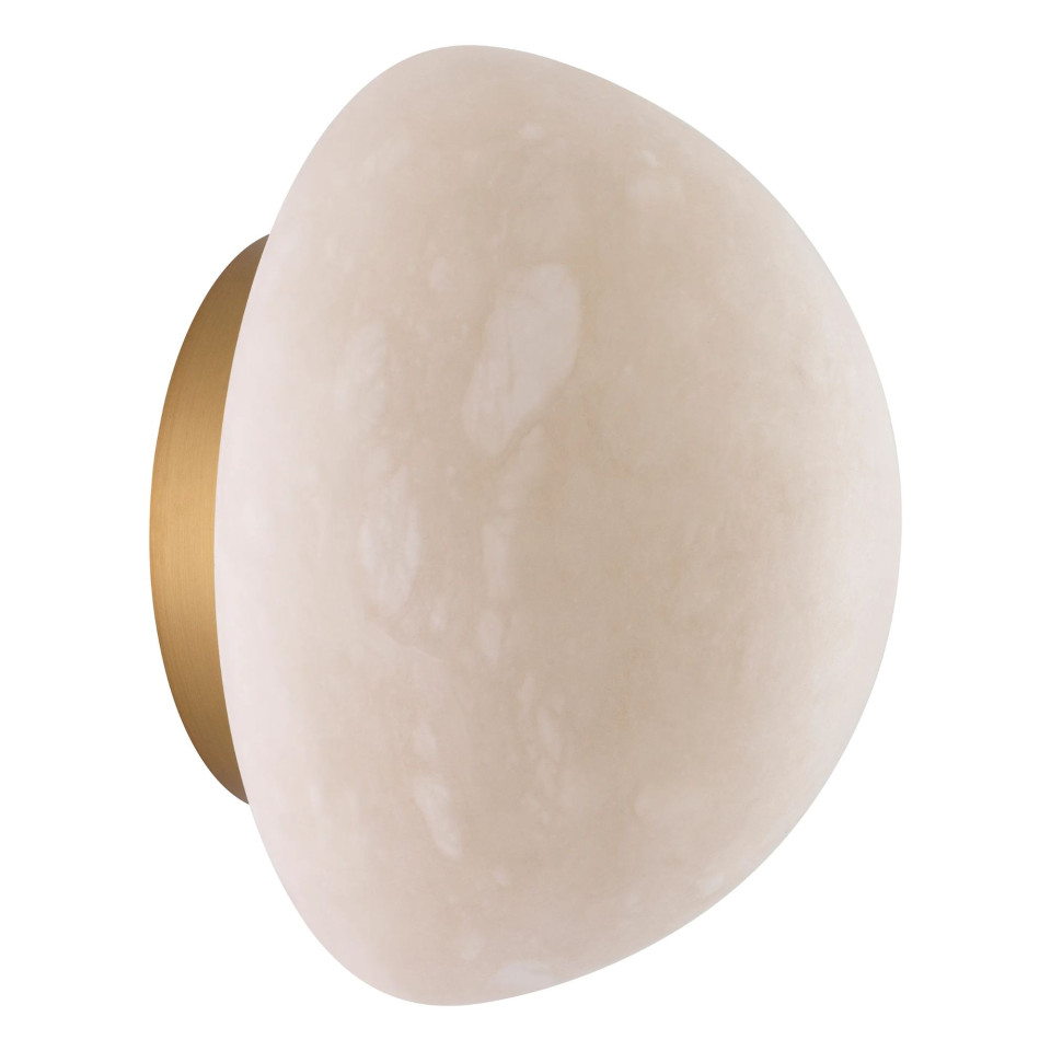 Triton vägglampa mässing/vit 24cm Eichholtz Triton vägglampa mässing/vit 24cm