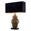 Corallo bordslampa mässing/svart 68,5 cm