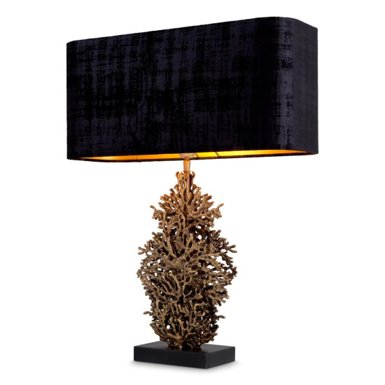 Corallo bordslampa mässing/svart 68,5 cm Corallo bordslampa mässing/svart 68,5 cm