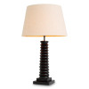 Callao table lamp piano black/linen 84.5cm Callao table lamp piano black/linen 84.5cm