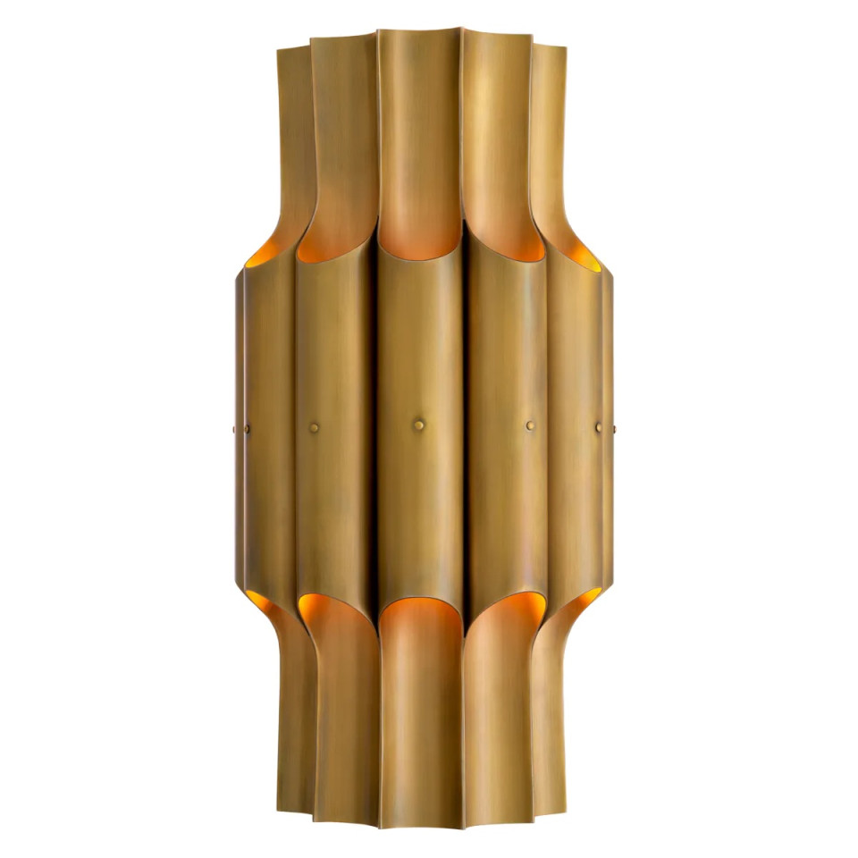 Quintara wall lamp vintage brass 48 cm