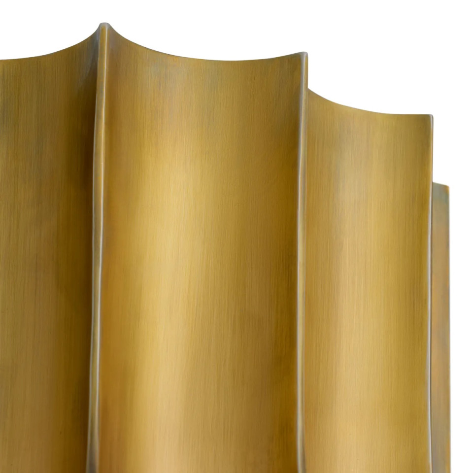 Quintara wall lamp vintage brass 48 cm