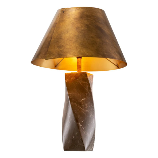 Camelia bordslampa svart marmor/mässing 78cm Camelia bordslampa svart marmor/mässing 78cm