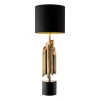 Beau Rivage bordslampa mässing/svart 102cm