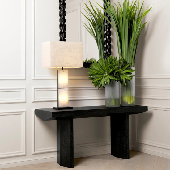 Ortiz bordslampa brons/alabaster 95cm Ortiz bordslampa brons/alabaster 95cm