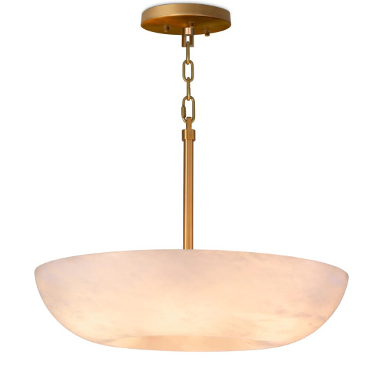 Ariano ceiling light antique brass/alabaster 60cm Ariano ceiling light antique brass/alabaster 60cm