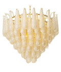Chaves L ljuskrona antik mässing/champagneglas 82 cm Eichholtz Chaves L ljuskrona antik mässing/champagneglas 82 cm