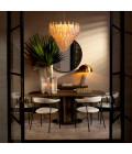 Chaves L ljuskrona antik mässing/champagneglas 82 cm Eichholtz Chaves L ljuskrona antik mässing/champagneglas 82 cm