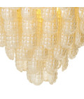 Chaves L ljuskrona antik mässing/champagneglas 82 cm Eichholtz Chaves L ljuskrona antik mässing/champagneglas 82 cm