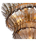 Toscano kristallkrona antik mässing/rökmönstrad 67cm Eichholtz Toscano kristallkrona antik mässing/rökmönstrad 67cm