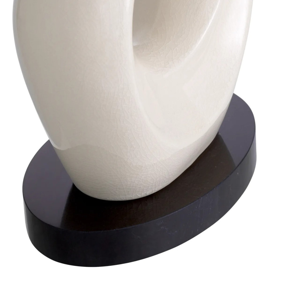 Macias table lamp white ceramic/beige 89 cm Eichholtz Macias table lamp white ceramic/beige 89 cm