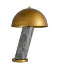 Daniel table lamp grey marble/antique brass 74 cm Eichholtz Daniel table lamp grey marble/antique brass 74 cm