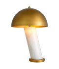Daniel table lamp white marble/antique brass 74 cm Eichholtz Daniel table lamp white marble/antique brass 74 cm