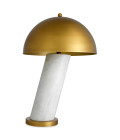 Daniel table lamp white marble/antique brass 74 cm Eichholtz Daniel table lamp white marble/antique brass 74 cm