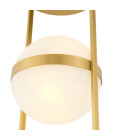 Dover taklampa antik mässing/vit 38 cm Eichholtz Dover taklampa antik mässing/vit 38 cm