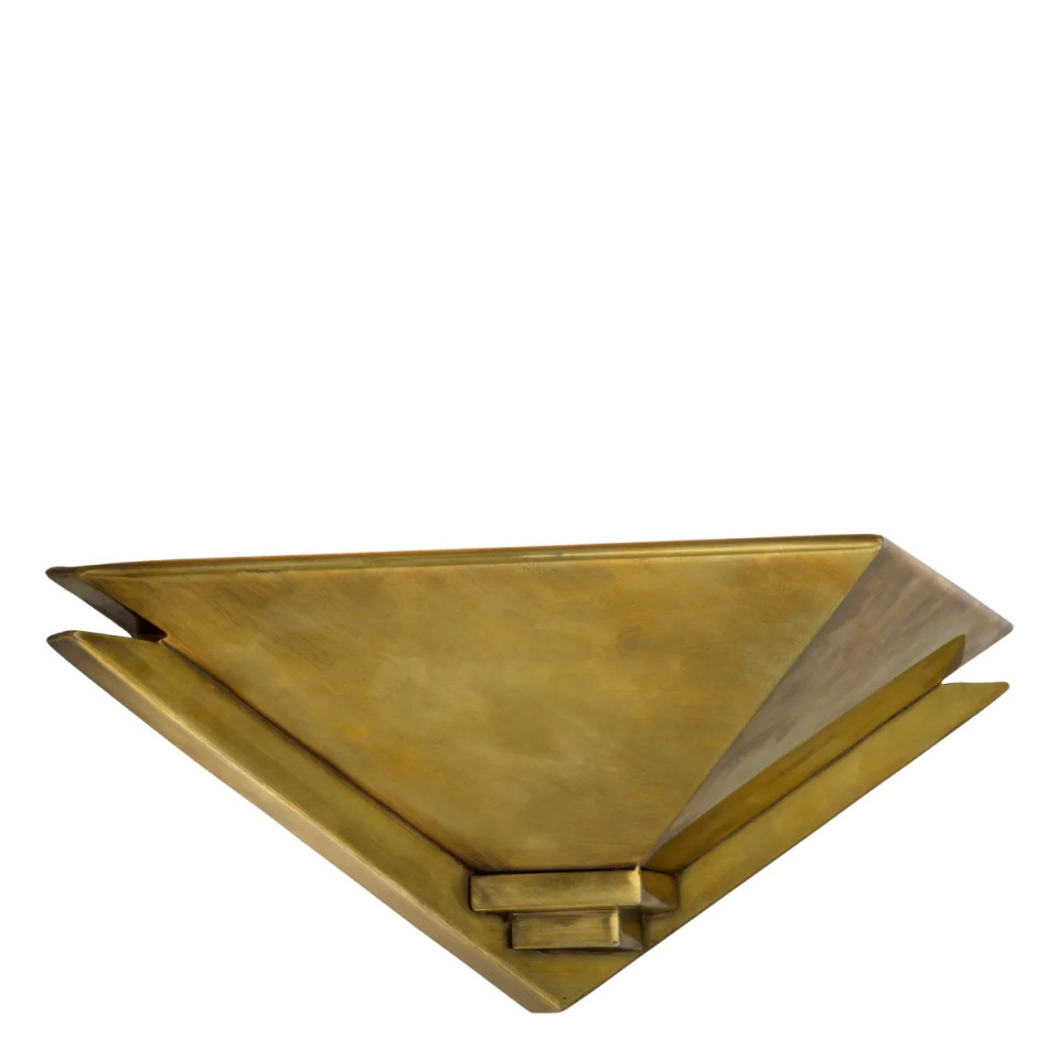 Augustus vägglampa vintage mässing 33 cm