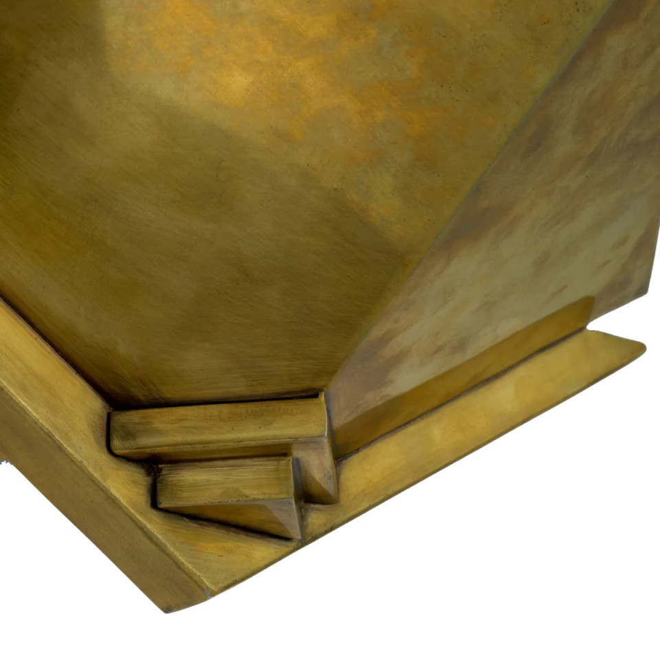 Augustus vägglampa vintage mässing 33 cm