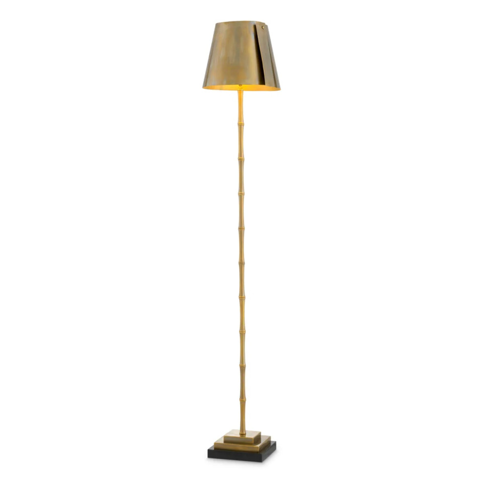 Seraphina golvlampa vintage mässing 160 cm