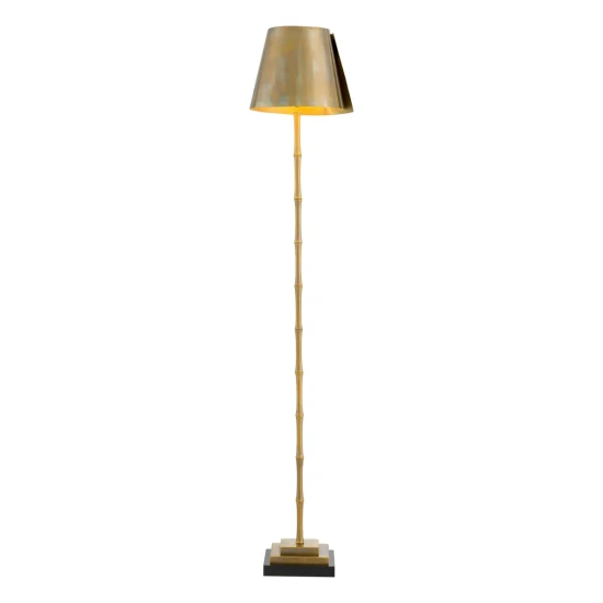 Seraphina floor lamp vintage brass 160 cm