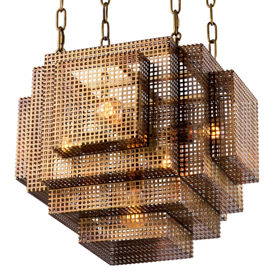 Geary ceiling light vintage brass 46 cm Geary ceiling light vintage brass 46 cm