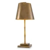 Seraphina bordslampa vintage mässing 63 cm