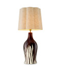 Beatriz table lamp brown/vintage brass 97 cm
