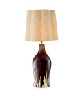 Beatriz table lamp brown/vintage brass 97 cm