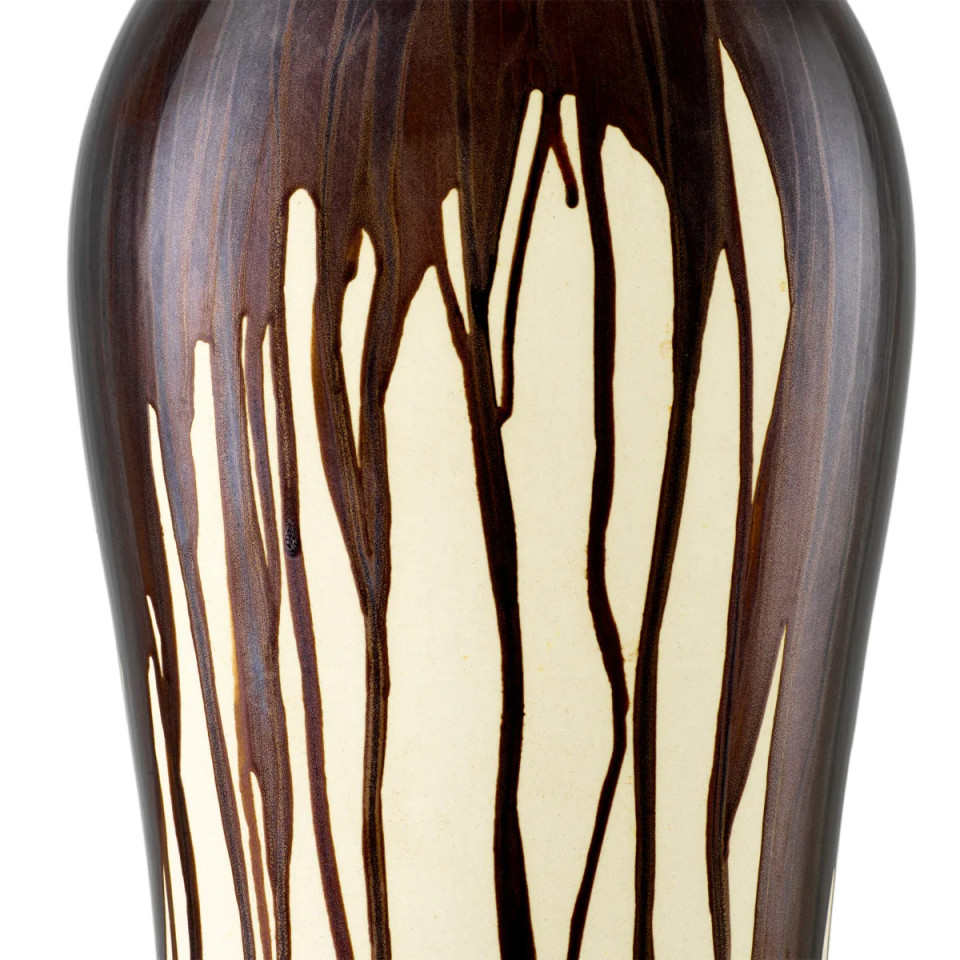 Beatriz table lamp brown/vintage brass 97 cm