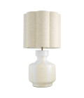 Lorena bordslampa vit/vintage mässing 86 cm Eichholtz Lorena bordslampa vit/vintage mässing 86 cm