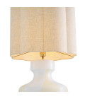 Lorena bordslampa vit/vintage mässing 86 cm Eichholtz Lorena bordslampa vit/vintage mässing 86 cm