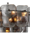 Gustave ljuskrona brons/rök glas 75 cm Eichholtz Gustave ljuskrona brons/rök glas 75 cm