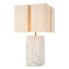 Division bordslampa raku keramisk/krackelerad vit 79 cm